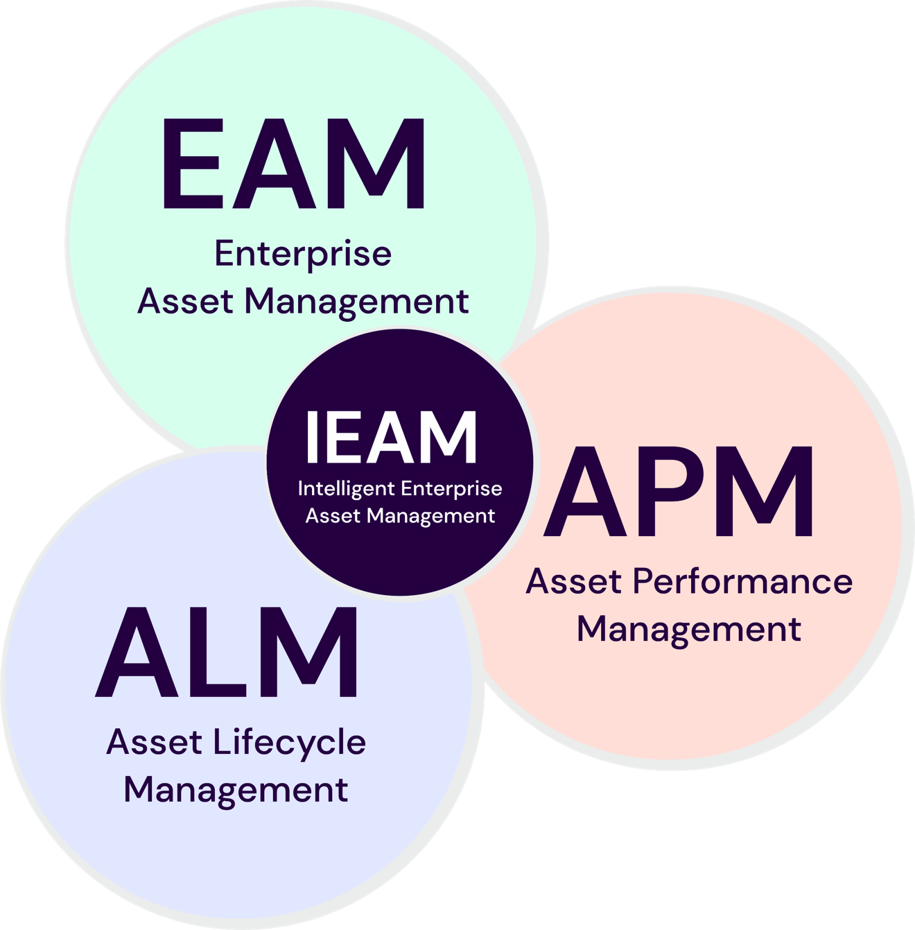 “Enterprise Asset Management-system”, (EAM) systemet i MAS kompletteras med ett “Asset Perfomance Management-system”, (APM) och “Asset Life cycle Management system”, (ALM) vilket ger dig ett utökat stödsystem